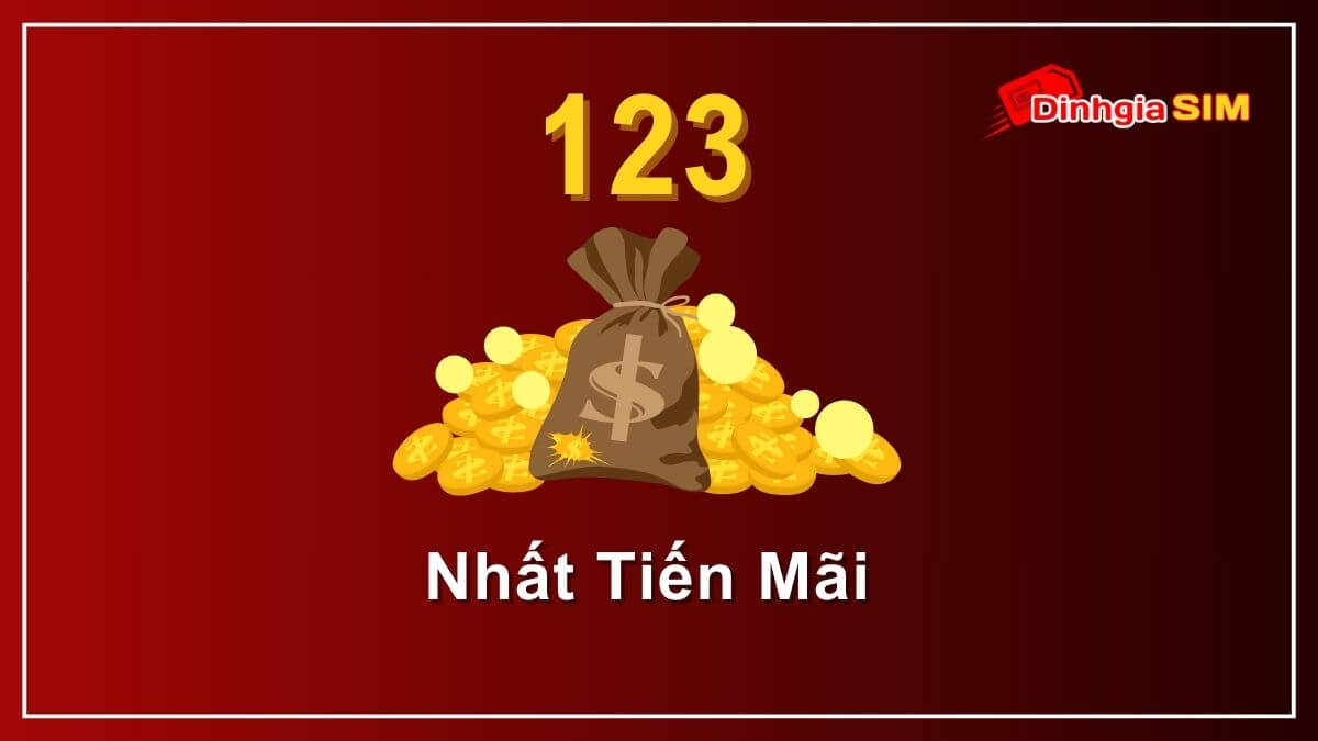 Sim đuôi 123 số tiến có giá cao không? Khoảng bao nhiêu?