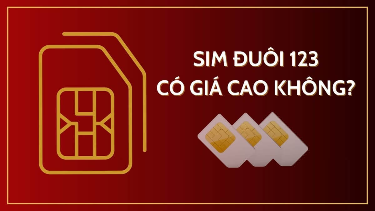 Sim đuôi 123 số tiến có giá cao không? Khoảng bao nhiêu?