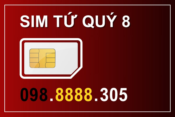 Sim tứ quý 8 có ý nghĩa gì