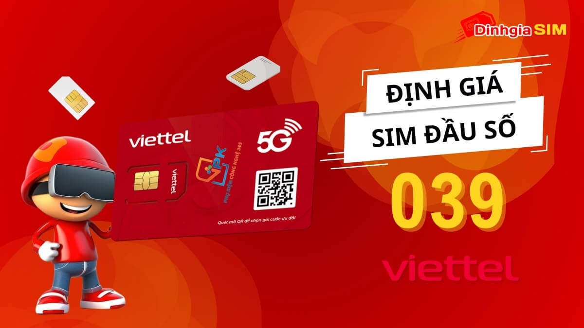 Sim số đẹp đầu số 039 có giá trị như thế nào trên thị trường?