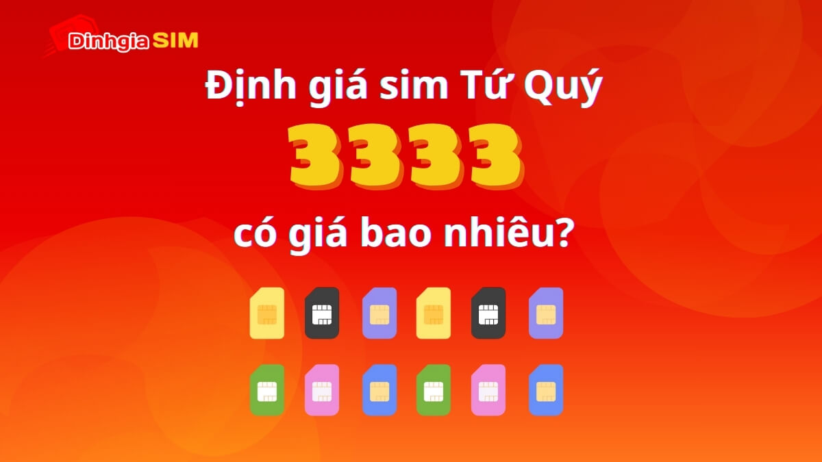 Sim Tứ Quý 3 có giá bao nhiêu? Sim Tứ Quý 3 xấu hay đẹp?