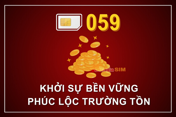 Sim đầu 059 có ý nghĩa là “Thăng tiến”?